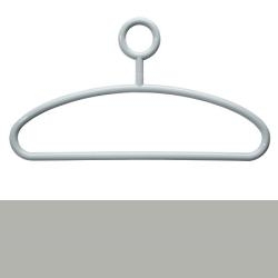 HEWI Kleiderb�gel B�gel 440 mm fels-grau mit Steg mit drehbarer �se 571.4-95 Hosenb�gel