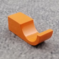 HEWI Haken Einzelhaken klein 50 mm orange 800.90.01090-24 System 800 K