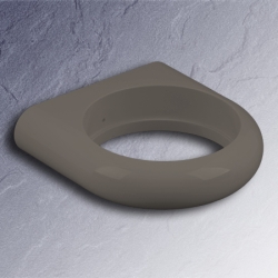 HEWI Halter klein fels-grau 801.00.100-95 Serie 801 Wandhalter grau f�r Becher 801.04.020