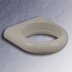 HEWI Halter klein licht-grau 801.00.100-97 Serie 801 Wandhalter grau f�r Becher 801.04.020