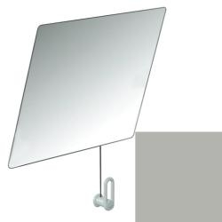 HEWI Kippspiegel mit Seil 600 x 540 mm fels-grau 801.01.100-95 Serie 801