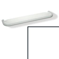 HEWI Ablage 600 mm rein-weiss mit matt weisser Kunststoffplatte 801.03.100-99 Serie 801
