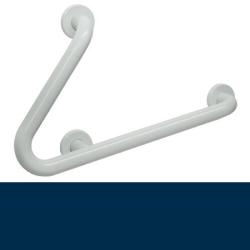 HEWI Reha Winkelgriff stahl-blau 304 / 368 mm 801.22.300-50 Serie 801