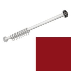 HEWI Duschvorhangstange gerade 1000 mm rubin-rot Vorhangstange 801.34.400-33 Serie 801