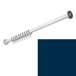 HEWI Duschvorhangstange gerade 1000 mm stahl-blau Vorhangstange 801.34.400-50 Serie 801