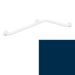 HEWI Reha Duschhandlauf 762 / 474 mm stahl-blau 801.35.100-50 Wannenhandlauf Serie 801