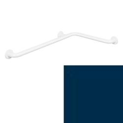 HEWI Reha Duschhandlauf 762 / 474 mm stahl-blau 801.35.100-50 Wannenhandlauf Serie 801