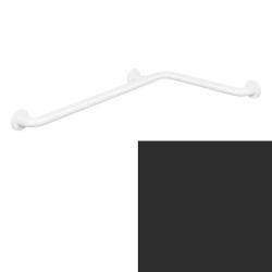 HEWI Reha Duschhandlauf 762 / 474 mm anthrazit-grau 801.35.100-92 Wannenhandlauf Serie 801
