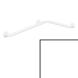 HEWI Reha Duschhandlauf 762 / 474 mm rein-weiss 801.35.100-99 Wannenhandlauf Serie 801