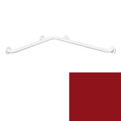 HEWI Reha Duschhandlauf 762 / 762 mm rubin-rot 801.35.110-33 Wannenhandlauf Serie 801