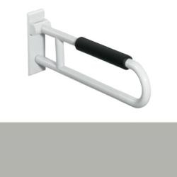 HEWI Reha St�tzklappgriff 900 mm fels-grau drehbar mit Armpolster 801.50.131-95 Serie 801