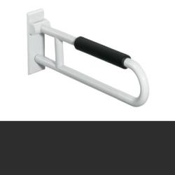 HEWI Reha St�tzklappgriff 900 mm anthrazit-grau mit Armpolster 801.50.231-92 Serie 801