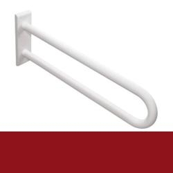 HEWI Reha Wandst�tzgriff 600 mm rubin-rot ohne Armpolster 801.50.300-33 Serie 801