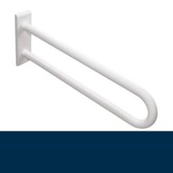HEWI Reha Wandst�tzgriff 600 mm stahl-blau ohne Armpolster 801.50.300-50 Serie 801