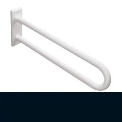 HEWI Reha Wandst�tzgriff 600 mm tief-schwarz ohne Armpolster 801.50.300-90 Serie 801