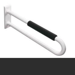 HEWI Reha Wandst�tzgriff 700 mm anthrazit-grau mit Armpolster 801.50.311-92 Serie 801