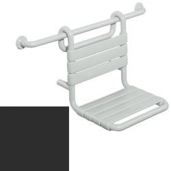 HEWI Duschsitz Einh�ngesitz klein anthrazit-grau Serie 801 Barrierefrei Hilfsmittel 801.51.100-92
