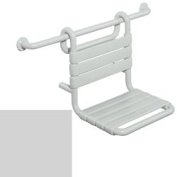 HEWI Duschsitz Einh�ngesitz klein licht-grau Serie 801 Barrierefrei Hilfsmittel 801.51.100-97