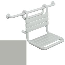 HEWI Duschsitz Einh�ngesitz gross fels-grau Serie 801 Barrierefrei Hilfsmittel 801.51.110-95