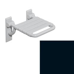 HEWI Duschsitz Klappsitz klein tief-schwarz Barrierefrei 801.51.200-90 Duschklappsitz Serie 801
