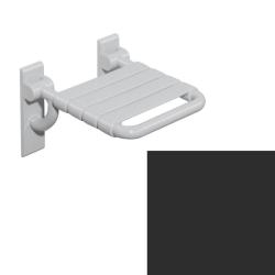 HEWI Duschsitz Klappsitz klein anthrazit-grau Barrierefrei 801.51.200-92 Duschklappsitz Serie 801