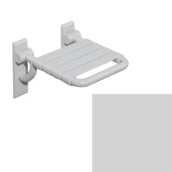 HEWI Duschsitz Klappsitz klein licht-grau Barrierefrei 801.51.200-97 Duschklappsitz Serie 801