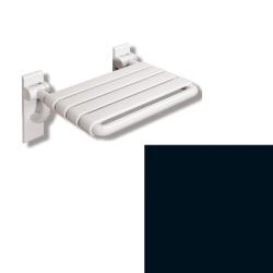 HEWI Duschsitz Klappsitz gross tief-schwarz Barrierefrei 801.51.210-90 Duschklappsitz Serie 801