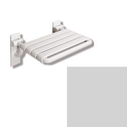 HEWI Duschsitz Klappsitz gross licht-grau Barrierefrei 801.51.210-97 Duschklappsitz Serie 801