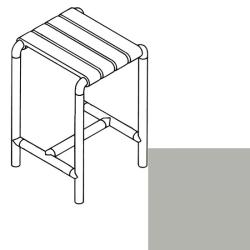 HEWI Duschhocker Hocker Badhocker fels-grau Duschsitz Barrierefrei 801.51.300-95 Serie 801