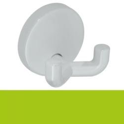 HEWI Doppelhaken Haken apfel-gr�n 31 mm lang Rosette 40 mm 801.90.020-74 Handtuchhaken Wandhaken