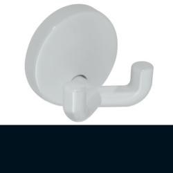 HEWI Doppelhaken Haken tief-schwarz 31 mm lang Rosette 40 mm 801.90.020-90 Handtuchhaken Wandhaken
