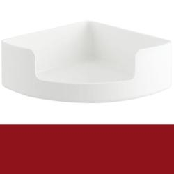 HEWI Eckablage rubin-rot f�r HEWI-Stangen 33 mm 802.03.210-33 Serie Life System 802