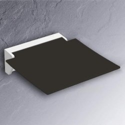 HEWI Klappsitz Duschsitz 350 weiss / anthrazit-grau 950.51.20190-92 System 100 / 800
