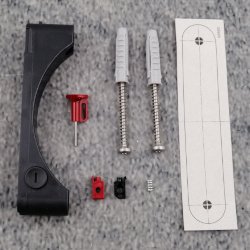 HEWI Befestigung BM10.83 f�r WC-B�rstengarnitur 477.20.100 / 477.20.10005 Serie 477 - Ersatzteil