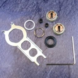 Hansgrohe Service-Set 13952 Dichtungs-Satz f�r Mischer mit Kugelmischtechnik 13952000