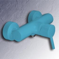 Hansgrohe Talis S Brause-Armatur pastellblau 32620 Einhand-Brausemischer 32620000-RAL 5024 blau
