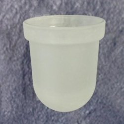Keuco Mango Ersatzglas Kristallglas mattiert 03769 f�r Toilettenb�rstengarnitur 03769 B�rstenglas