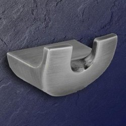 Keuco Elegance NEU Handtuchhaken doppelt 11613 antik-silber 11613010000-AI Doppelhaken Haken
