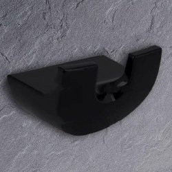 Keuco Elegance NEU Handtuchhaken doppelt 11613 tief-schwarz 11613010000-SW Doppelhaken Haken