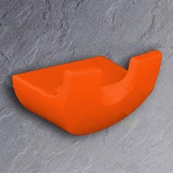 Keuco Elegance NEU Handtuchhaken doppelt 11613 orange 11613010000-RAL 2008 Doppelhaken Haken