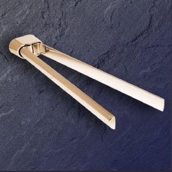 Keuco Elegance NEU Handtuchhalter 340 mm 11620 edelmessing 2-armig schwenkbar 11620010000-EM messing