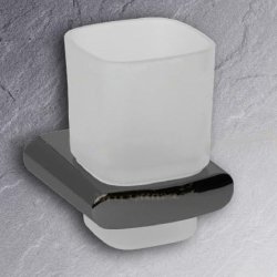 Keuco Elegance NEU Glashalter 11650 aranja 11650019000-AR Wandmodell Echtkristall-Glas