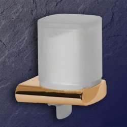 Keuco Elegance NEU Lotionspender komplett 11652 edelmessing 11652019000-EM messing Echtkristall-Glas
