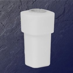 Keuco Elegance NEU Seifenspender-Beh�lter Glas Opalglas 11653 f�r Schaumseifenspender 11653019000