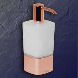 Keuco Elegance NEU Lotionspender 11654 kupfer-poliert 11654019001-KU Standmodell