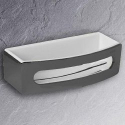 Keuco Elegance NEU Schwammkorb 11658 aranja weiss 11658010000-AR Seifenkorb Duschkorb