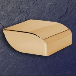 Keuco Elegance NEU Toilettenpapierhalter 11660 gold 11660010000-GO vergoldet mit Deckel