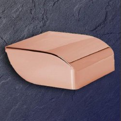 Keuco Elegance NEU Toilettenpapierhalter 11660 kupfer-poliert 11660010000-KU kupfer mit Deckel