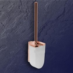 Keuco Elegance NEU Toilettenb�rstengarnitur kupfer 11664 mit Deckel 11664010100-KU kupfer-gl�nzend