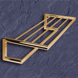 Keuco Elegance NEU Handtuchablage 620 mm 11675 gold 11675010000-GO vergoldet